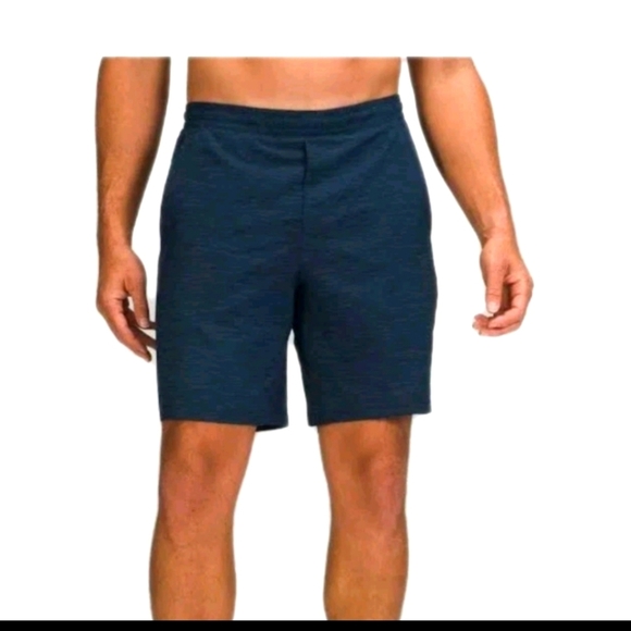 Lululemon Men's Navy Blue Pace Breaker Classic Swift Shorts M - Picture 1 of 11